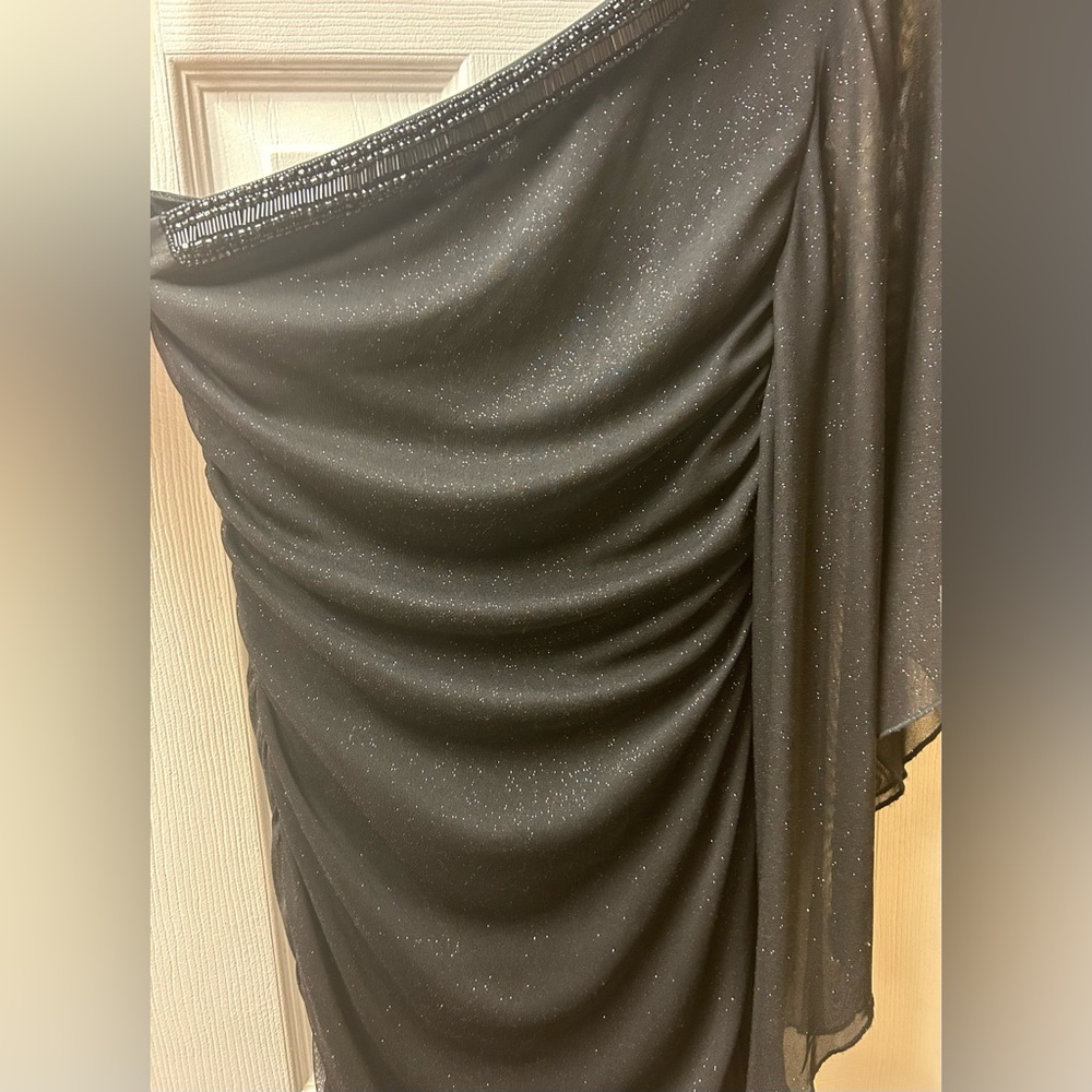 Elegant Black Off-Shoulder Dress